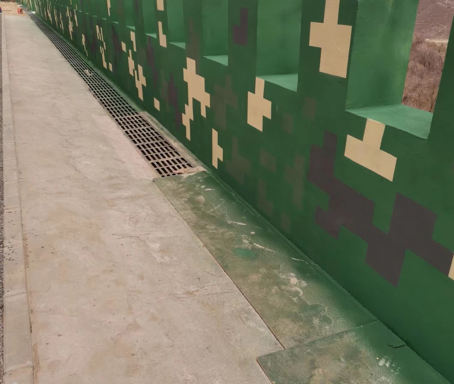 九龙坡围墙迷彩喷涂,数迷彩漆